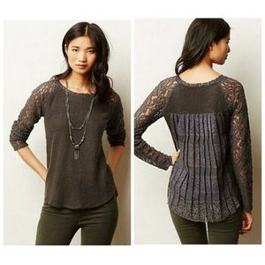 Anthropologie One September Rosanella Pullover Top